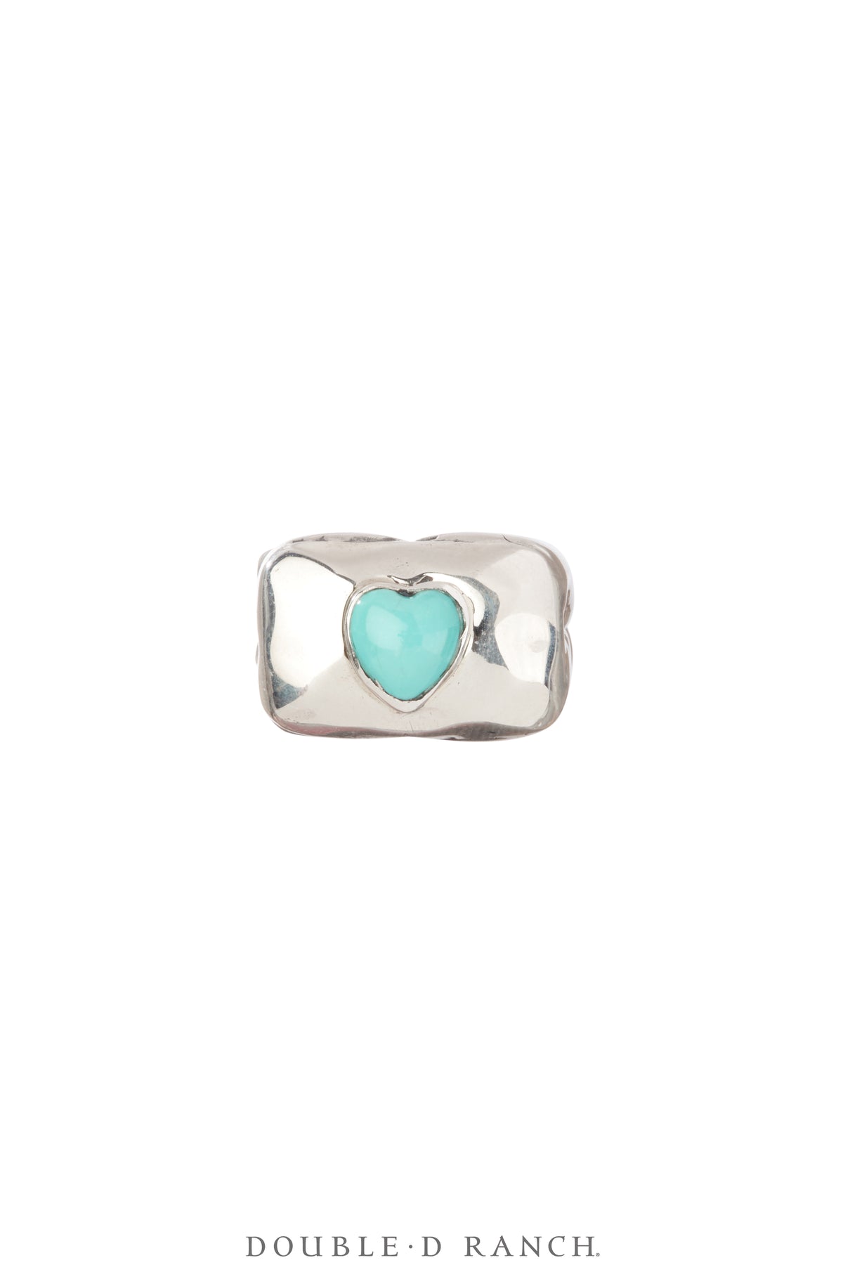 Ring, Dian Malouf, Turquoise, Sterling Silver, Hallmark, Contemporary, 1844