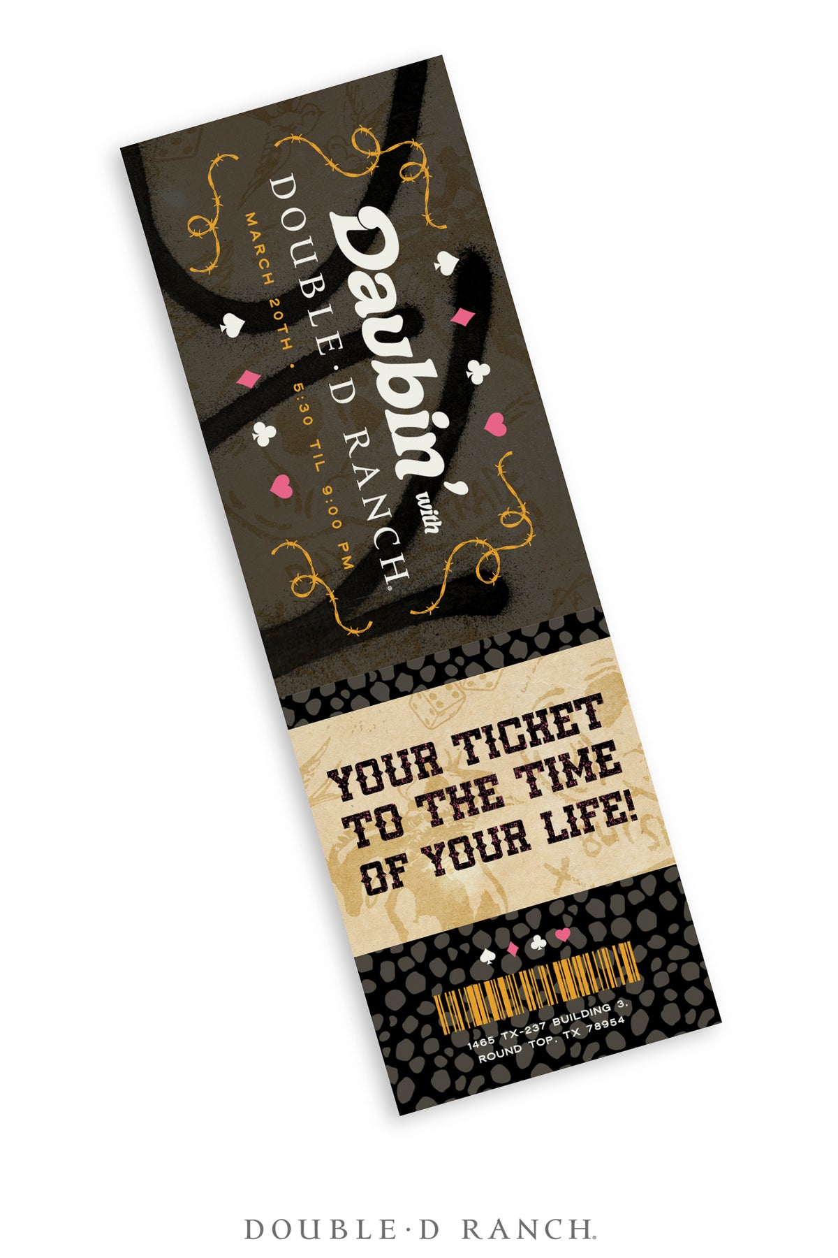 Ticket, Addiction, Round Top, Bingo, Spring 2026