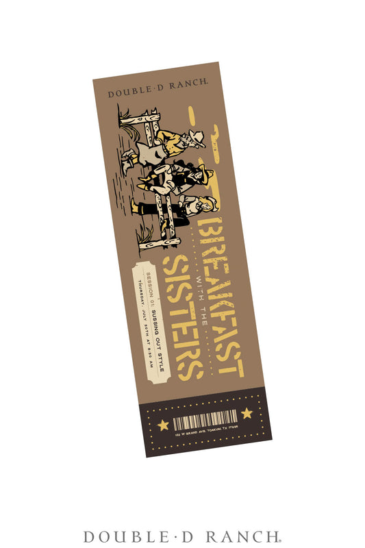 Ticket, Addiction, Yoakum, Breakfast Style, Thursday, 2026 - 10:00
