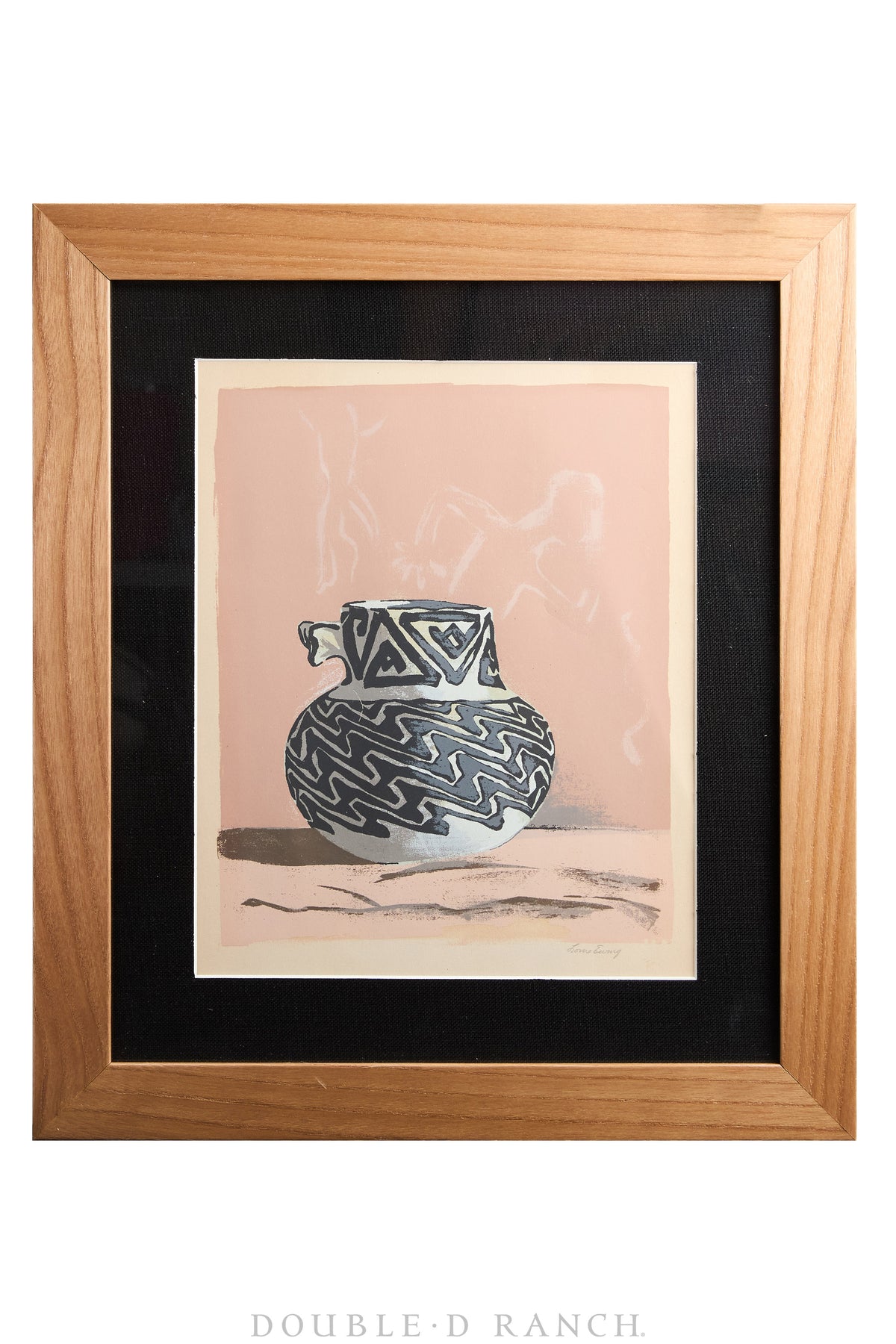 Art, Silkscreen Prints, "Masterpieces of Primitive American Art," Second Series by WPA Artist Louie Ewing, Signed, Vintage 1944 (2)