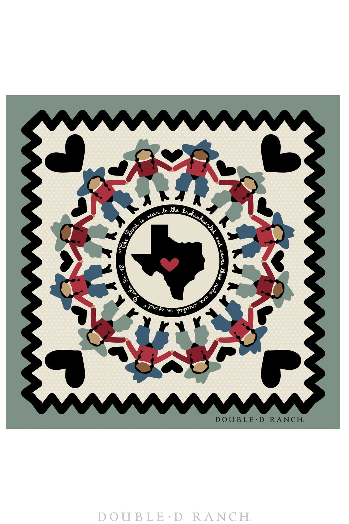 Scarf, Hill Country Relief