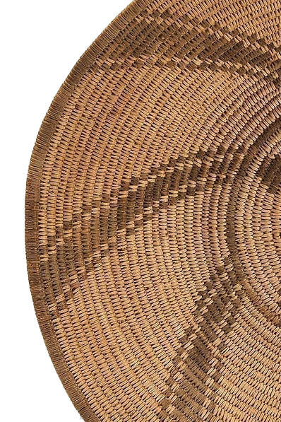 Miscellaneous, Basket, Bowl, Apache, Spiral, Vintage, early 1900s, 1426