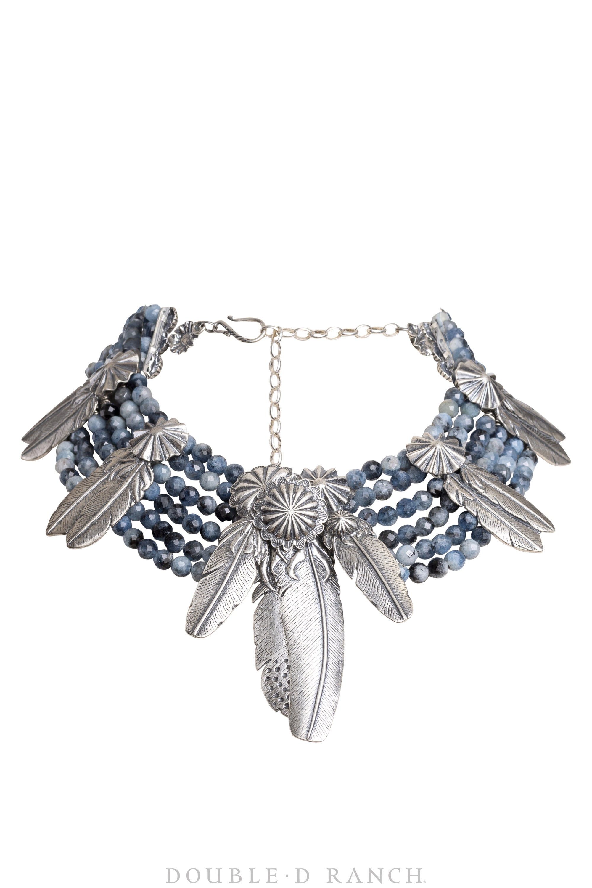 Necklace, Mummy's Bundle, by Double D Ranch, Francesca, Collar, Feathers, 110