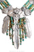 Necklace, Mummy's Bundle, by Double D Ranch, Camilla, Collar, Feathers, 146