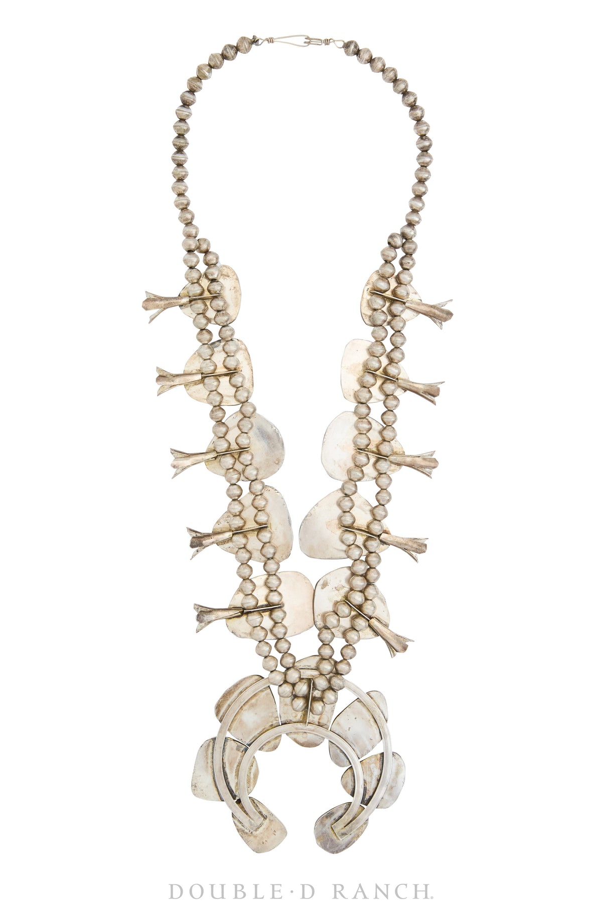 Necklace, Squash Blossom, Turquoise, Vintage ‘60s, 3282