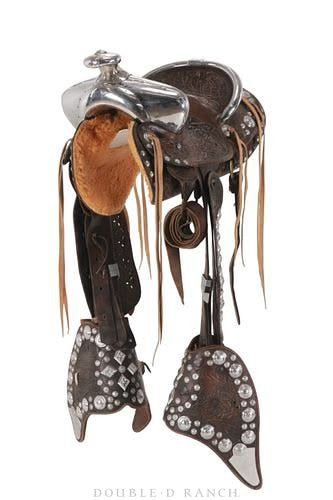 Tack, Saddle, Visalia Parade, Sterling Silver, Vintage ‘40s-'50s, 1416