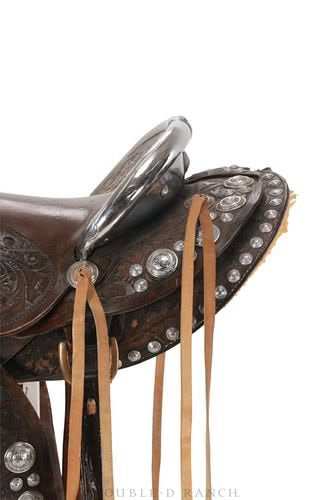 Tack, Saddle, Visalia Parade, Sterling Silver, Vintage ‘40s-'50s, 1416