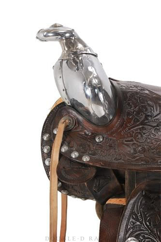 Tack, Saddle, Visalia Parade, Sterling Silver, Vintage ‘40s-'50s, 1416