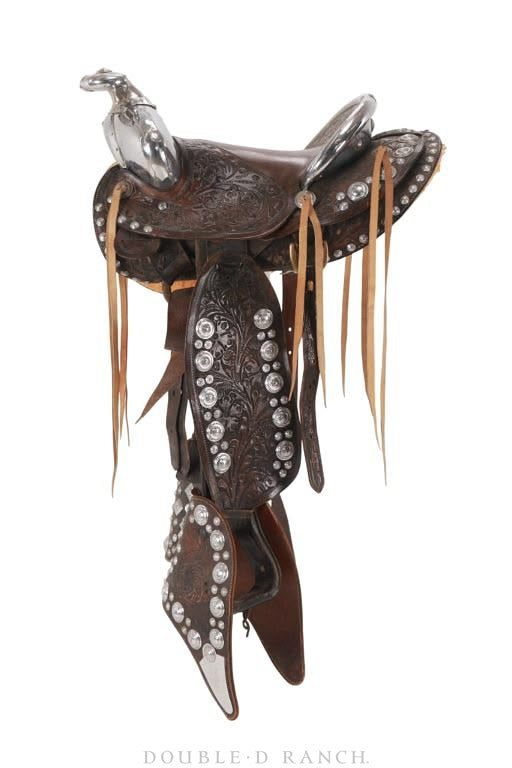 Tack, Saddle, Visalia Parade, Sterling Silver, Vintage ‘40s-'50s, 1416