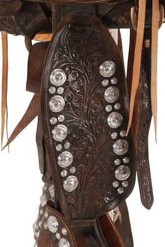 Tack, Saddle, Visalia Parade, Sterling Silver, Vintage ‘40s-'50s, 1416