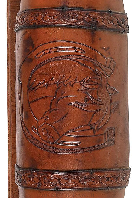 Art, Taxidermy, Longhorn Horn Display, Monumental 84", Vintage, 1378
