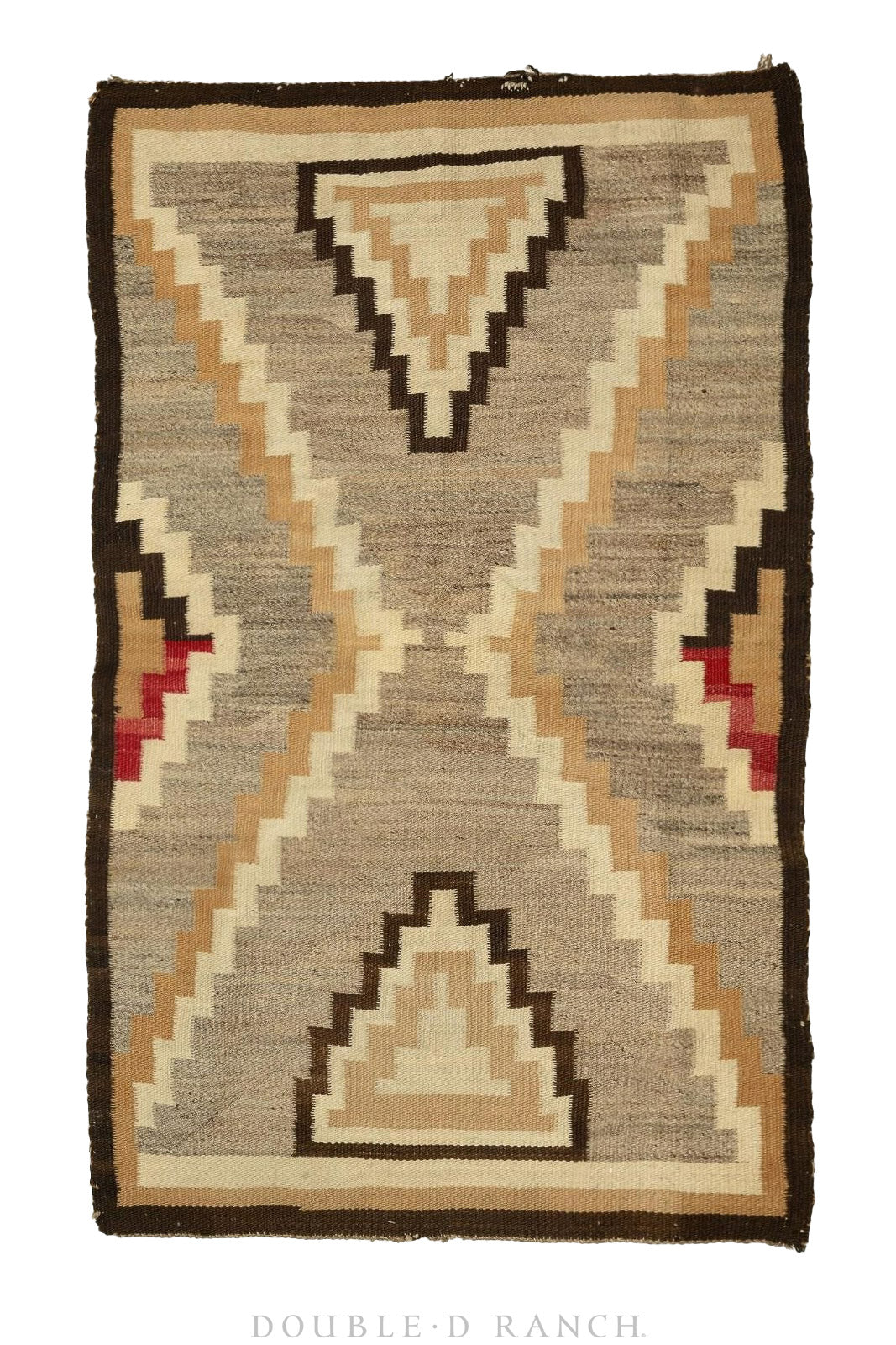 Home, Textile, Rug, Navajo, Crystal, Vintage ‘40s  2-10" x 4-10", 177