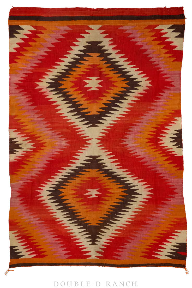 Home, Textile, Rug, Navajo, Transitional Blanket, Christie's Auction Provenance, Antique, late 19th Century, 56" x 82", 207