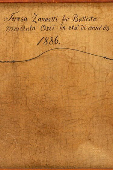 Art, Oil on Canvas, Portrait, Teresa Zannetti, Andrich Pinse, Italian, Antique 1886, 1365