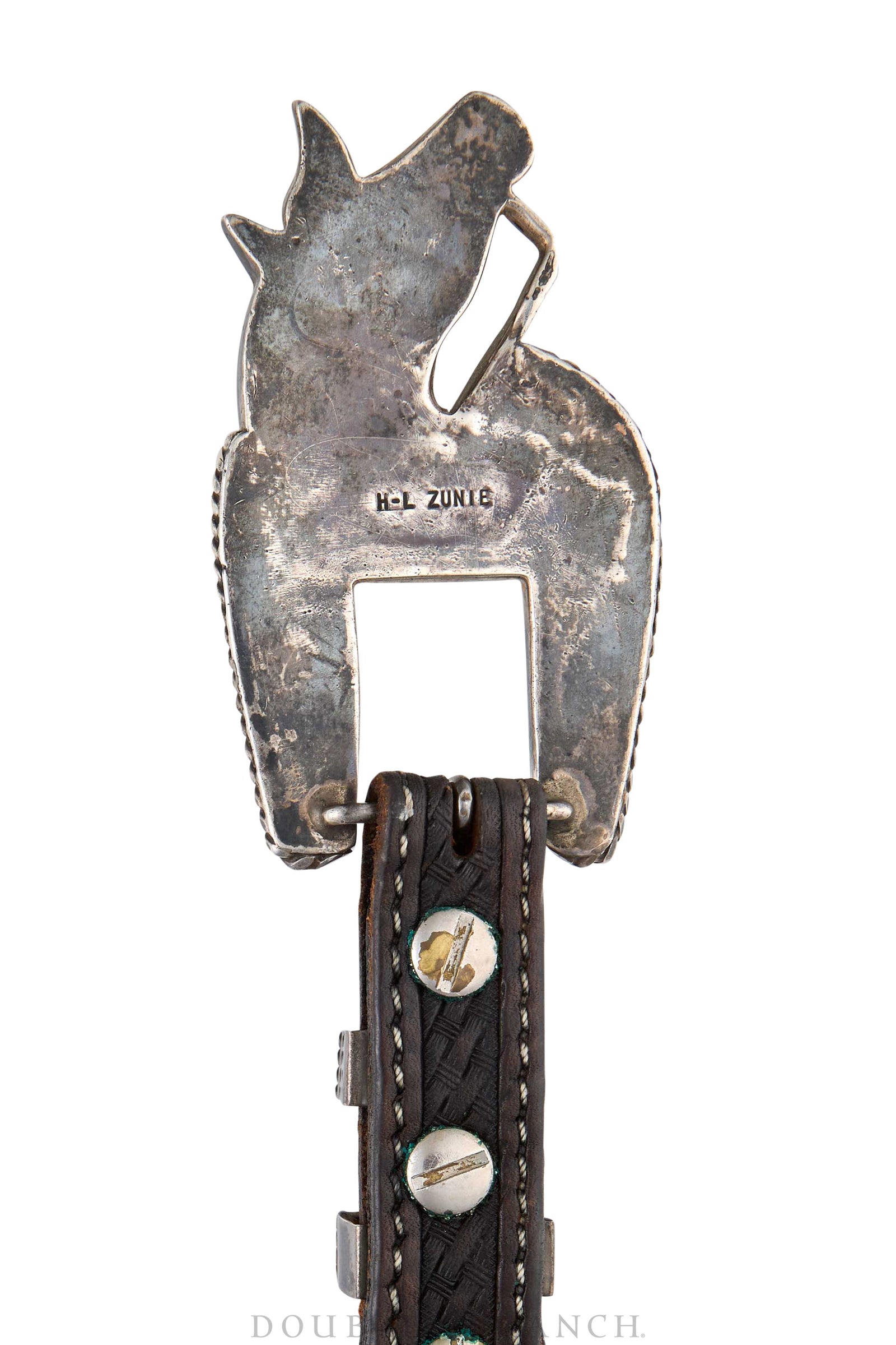 Belt, A Vintage, Buckle, Inlay, Horse Profile, Ranger Set, Appaloosa, Hallmark, Vintage, 552