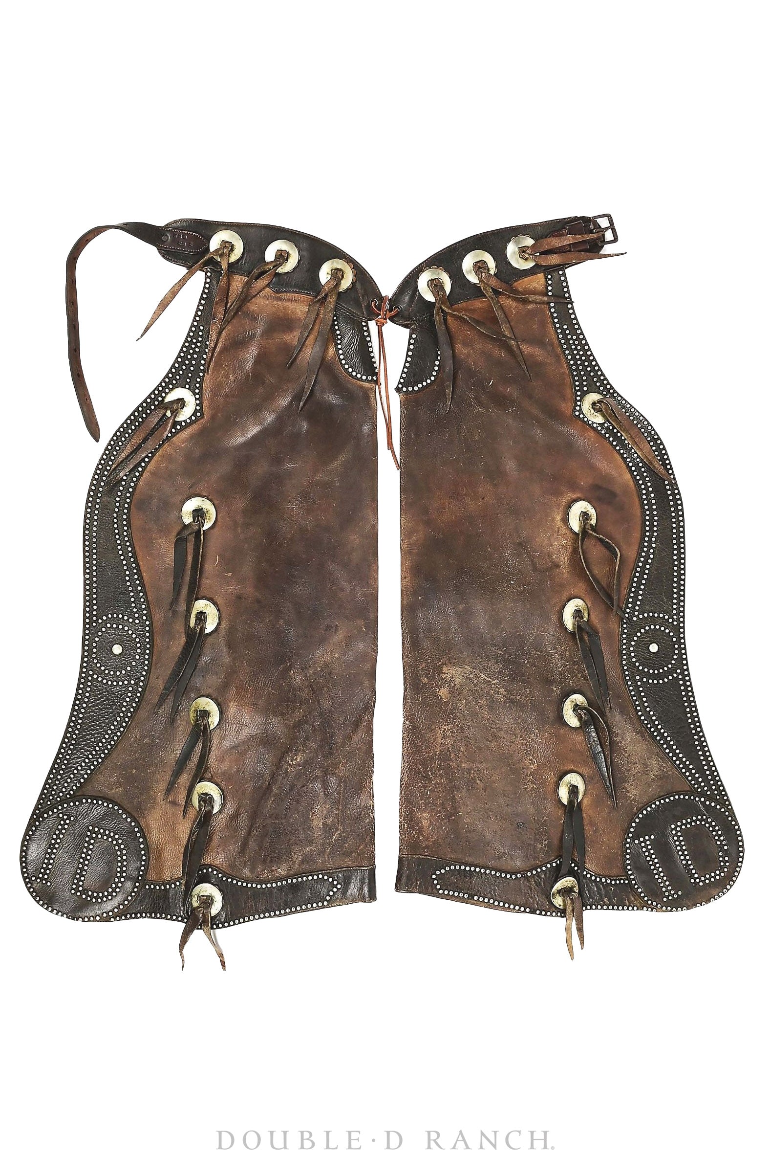 Chaps, Batwings, Studded, Hamley, 520 / 282" Vintage, Provenance, 876