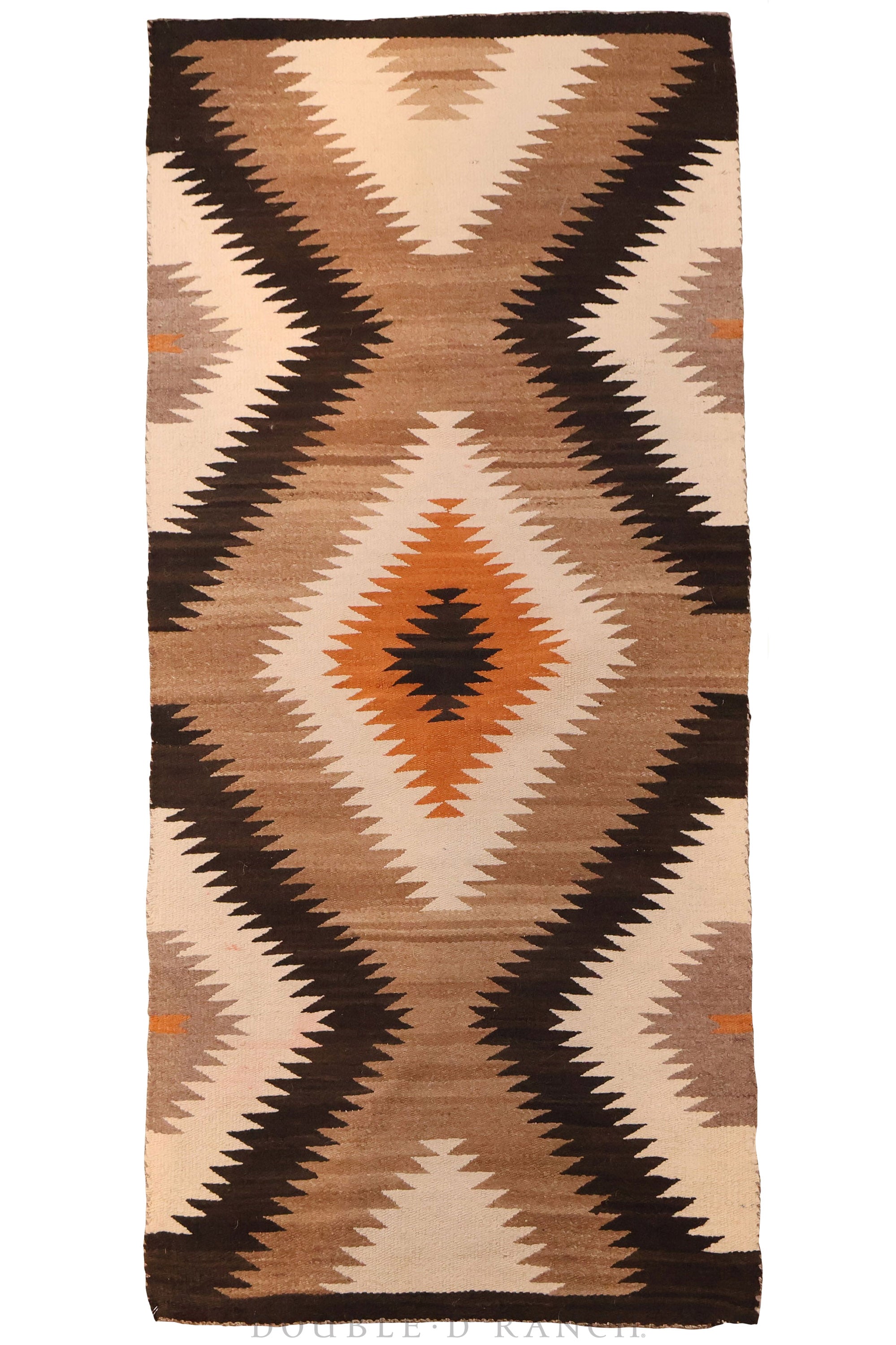 Home, Textile, Rug, Navajo, Eye Dazzler, Vintage Provenance  48" x 24", 182