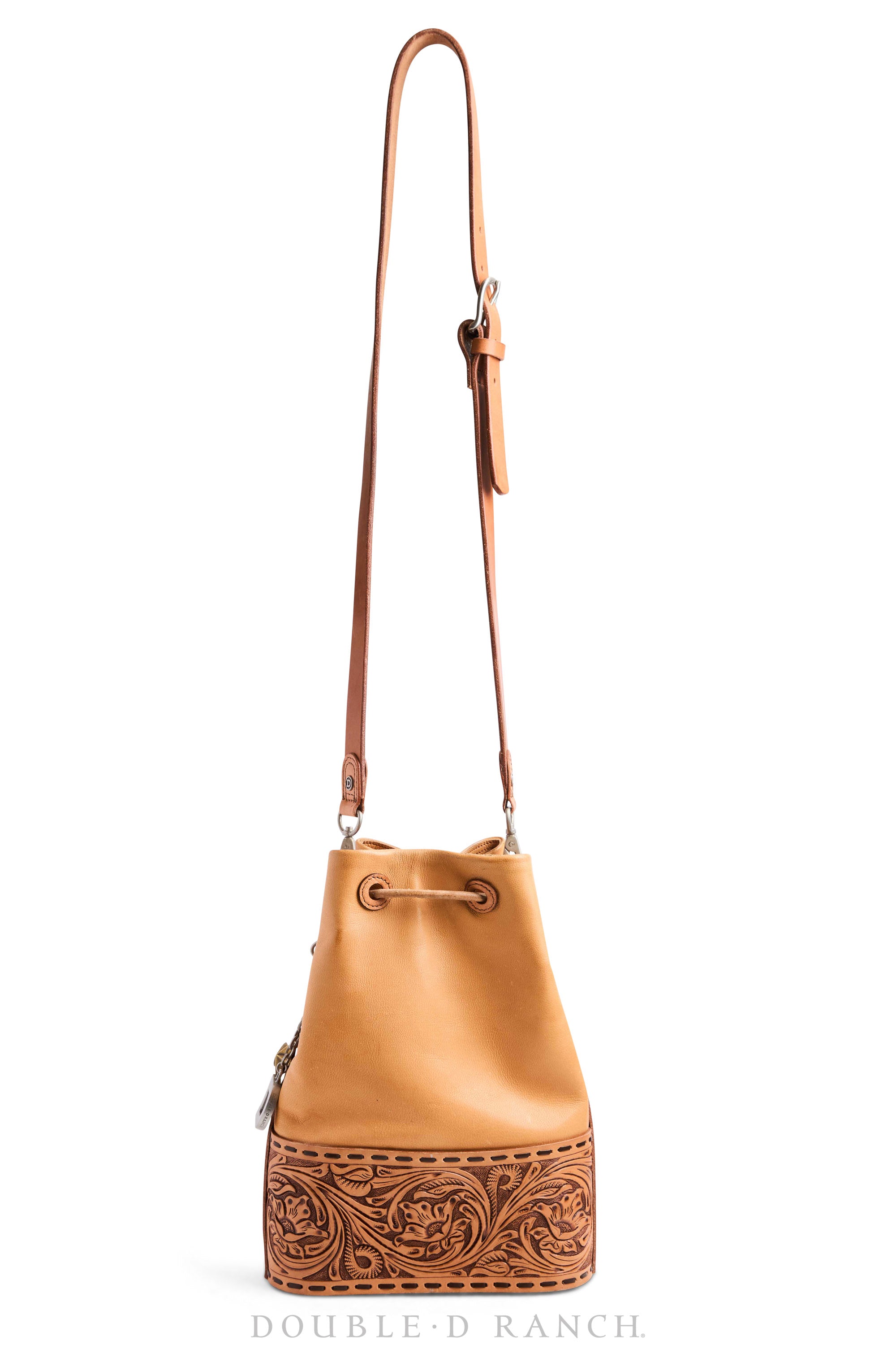 Bag, Tooled Large Bucket Bag, 1255