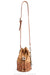 Bag, Tooled Small Bucket Bag, 1256