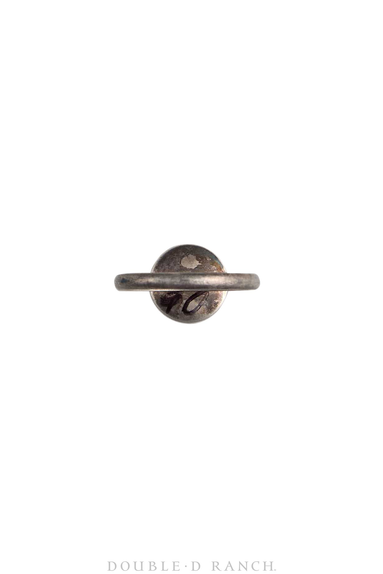Ring, Fred Harvey Railroad Era, Sterling, Vintage, 1616