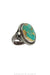 Ring, Natural Stone, Turquoise, Single Stone, Vintage, 1476