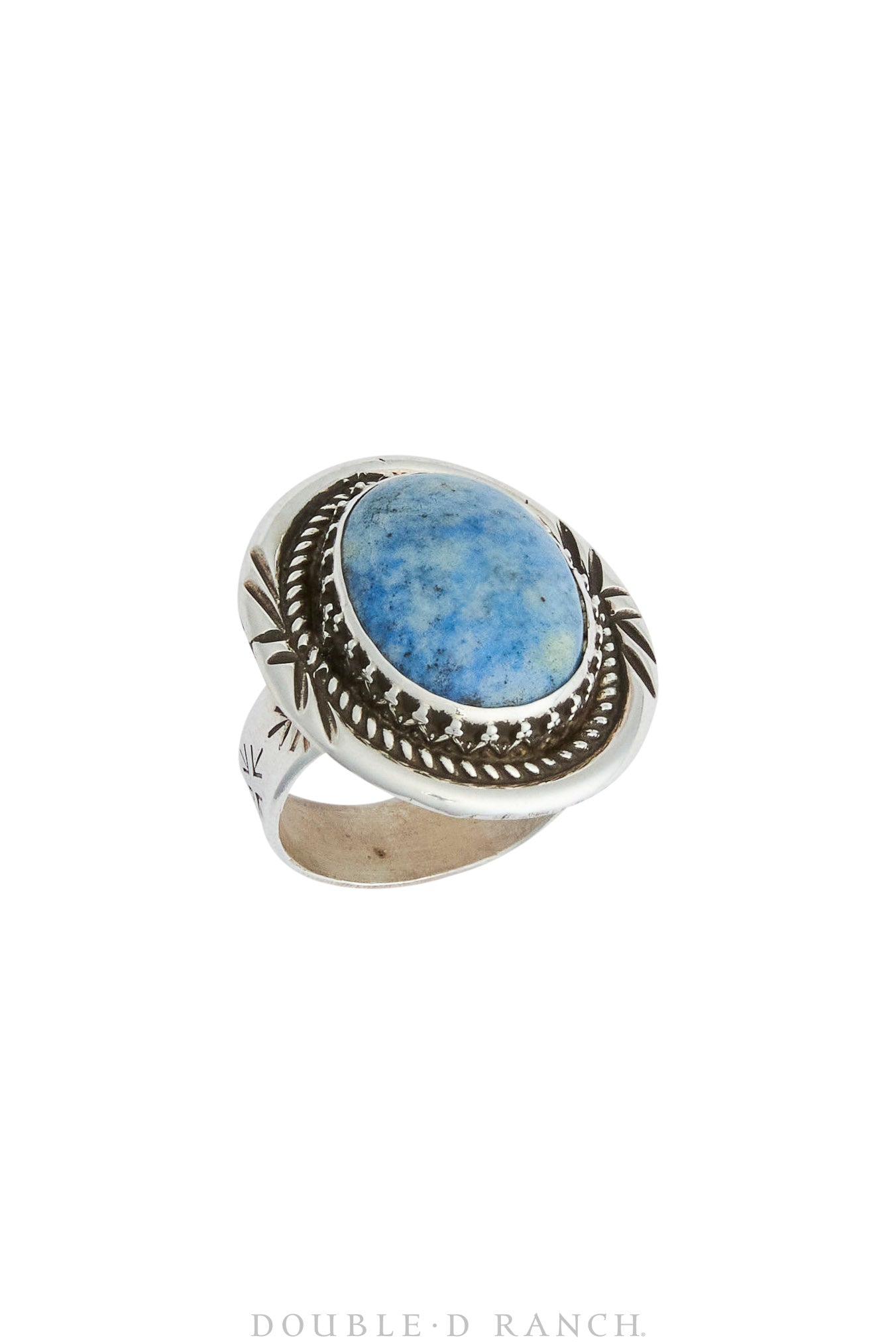 Ring, Natural Stone, Lapis, Single Stone, Vintage, 1478