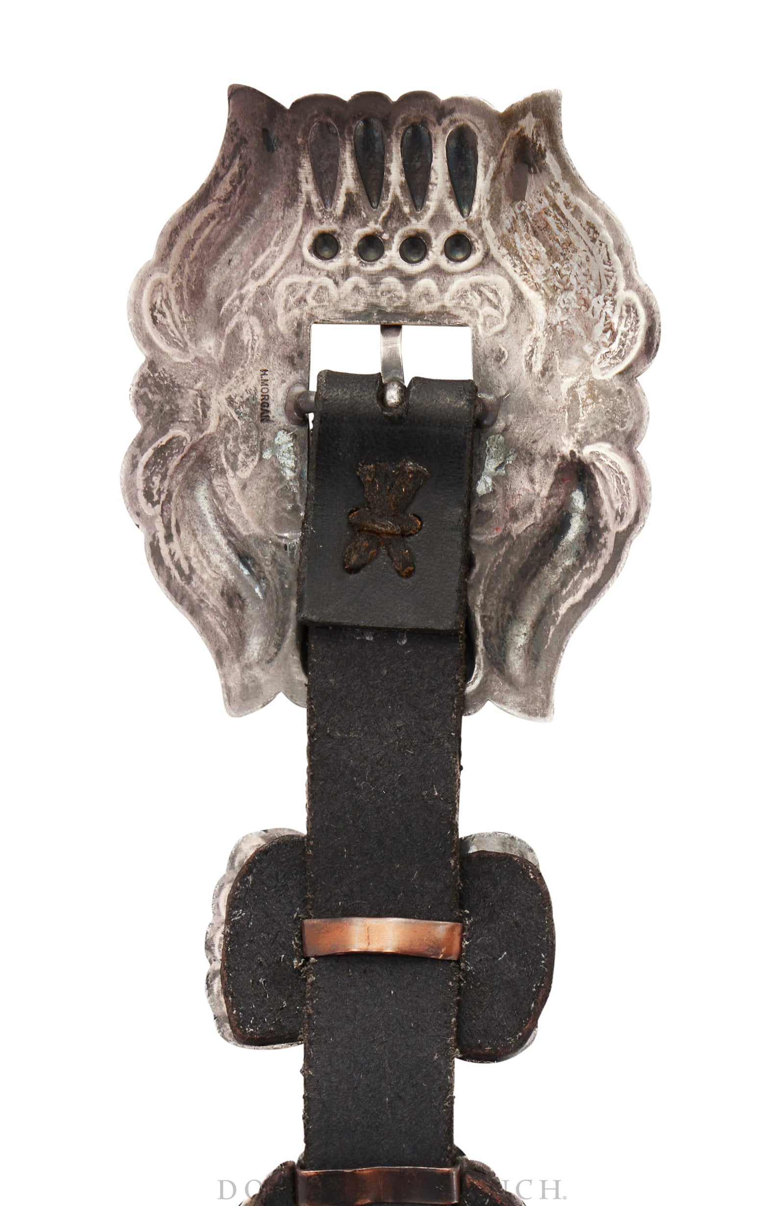 Belt, A Vintage, Concho, Turquoise, 2rd Phase Revival, Harry Morgan Hallmark, Vintage, 595