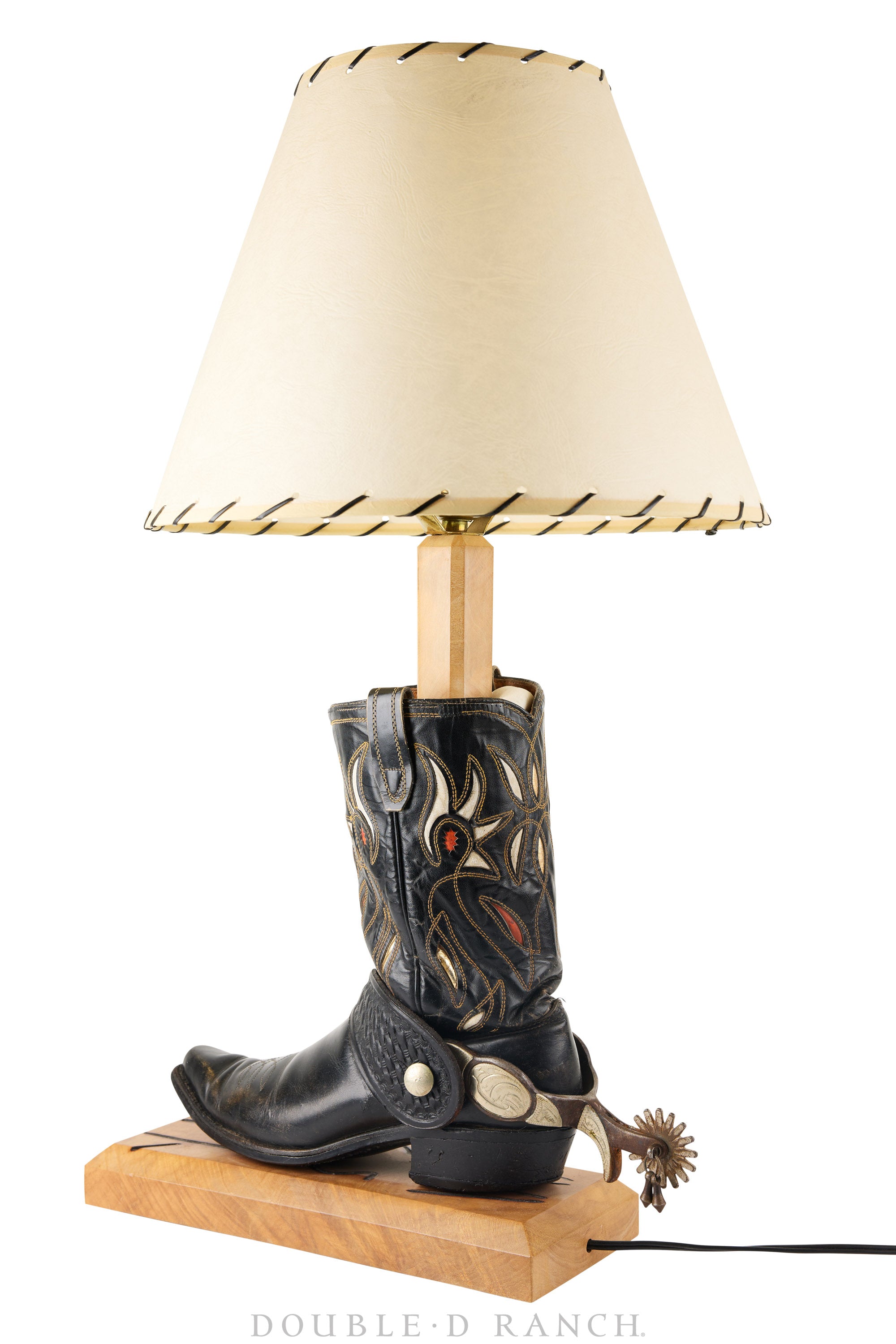 Miscellaneous, Lamp, Boot With Spurs, Vintage, 872