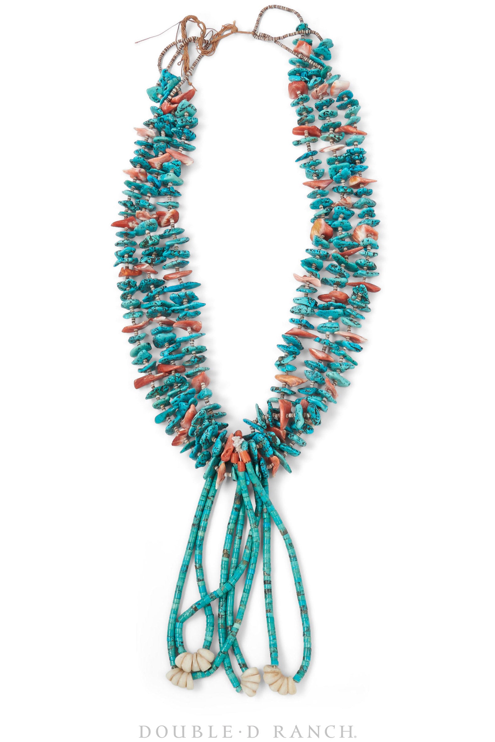 アクセサリー super rare julius long necklace Necklace, Natural Stone, Jackal, Turquoise & Spiny Oyster, Vintage, 19