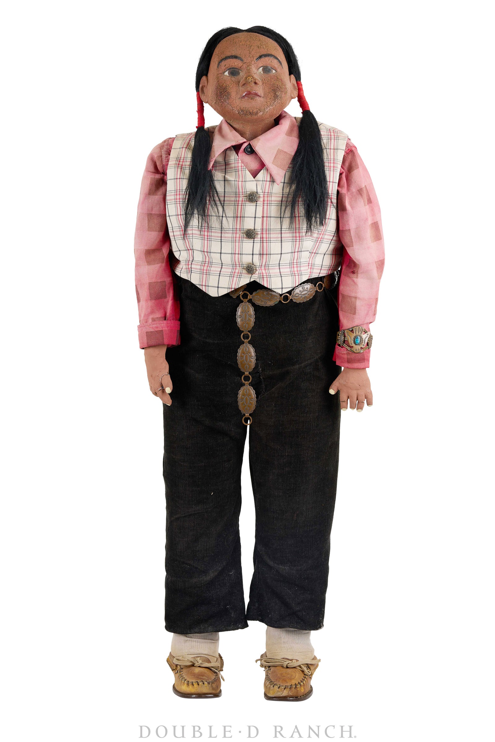 Miscellaneous, Doll Mannequin, Native American, Handmade, Authentic Clothing, Vintage, 860