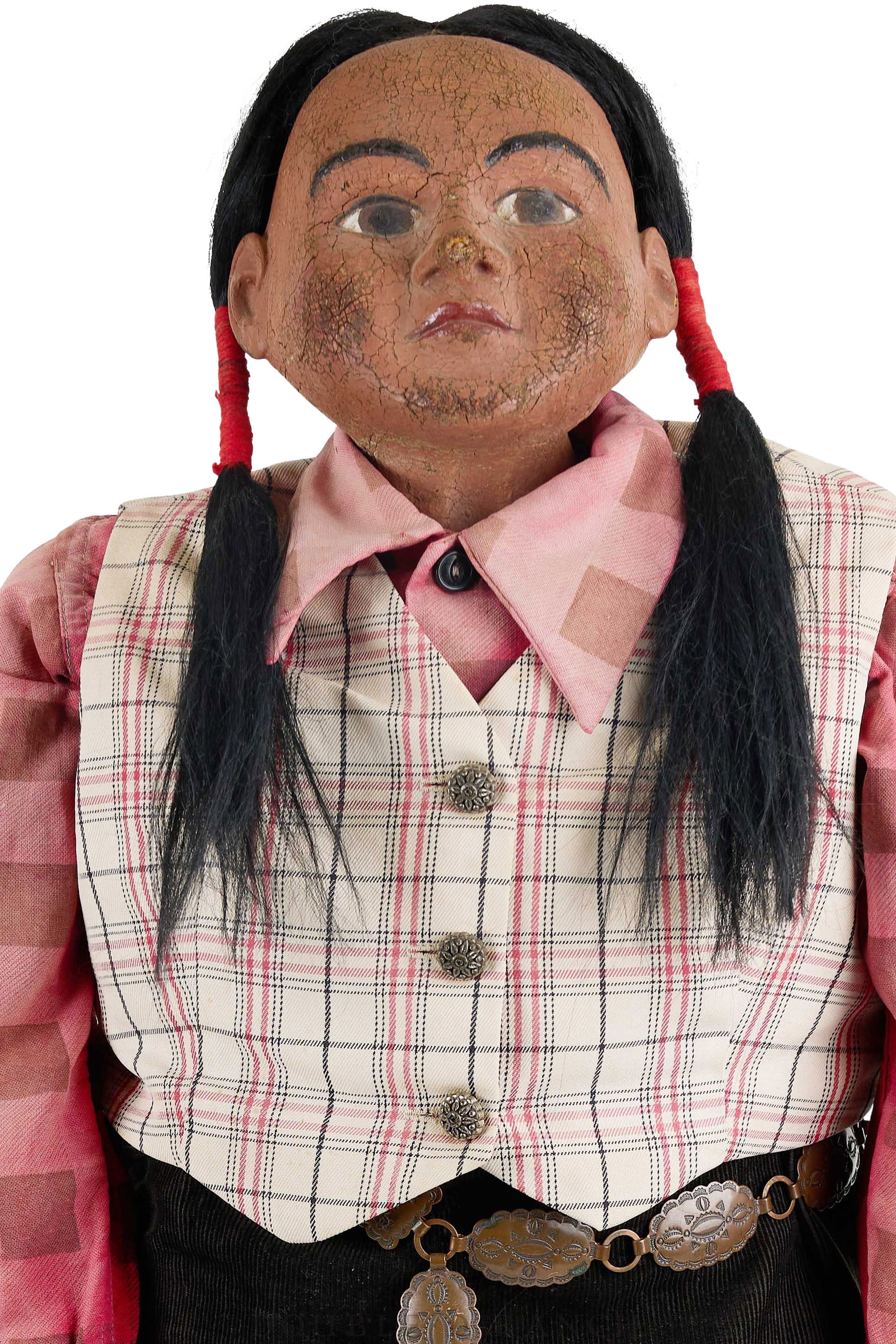 Miscellaneous, Doll Mannequin, Native American, Handmade, Authentic Clothing, Vintage, 860