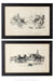 Art, Book Illustrations, Pen & Ink, Herbert Morton Stoops, Set of 2,  1238B