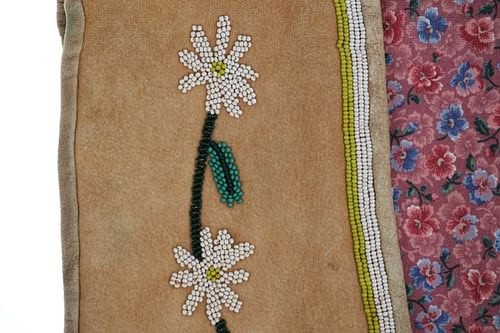 Miscellaneous, Artifact, Vest, Deerskin With Beading, Crow, Vintage Mi