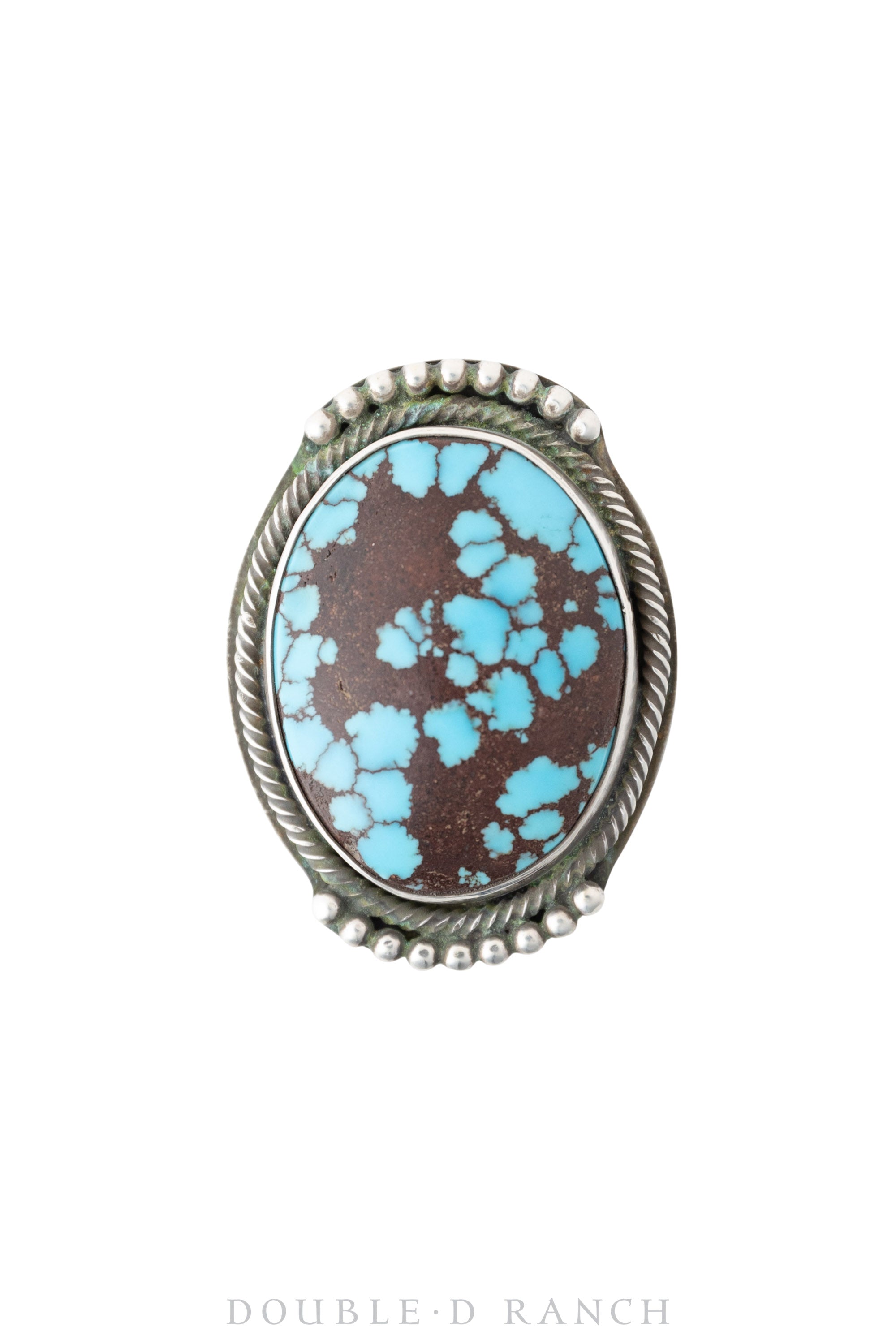 Ring, Natural Stone, Turquoise, Single Stone, Hallmark, Contemporary, 1095