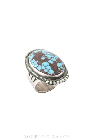 Ring, Natural Stone, Turquoise, Single Stone, Hallmark, Contemporary, 1095