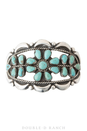 Cuff, Turquoise, Vintage, 3086