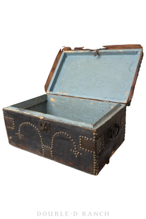 Miscellaneous, Box, Hide, Studs, Vintage, Turn of the Century, 751