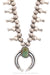 Necklace, Squash Blossom, Turquoise, Hallmark, Contemporary, 3025