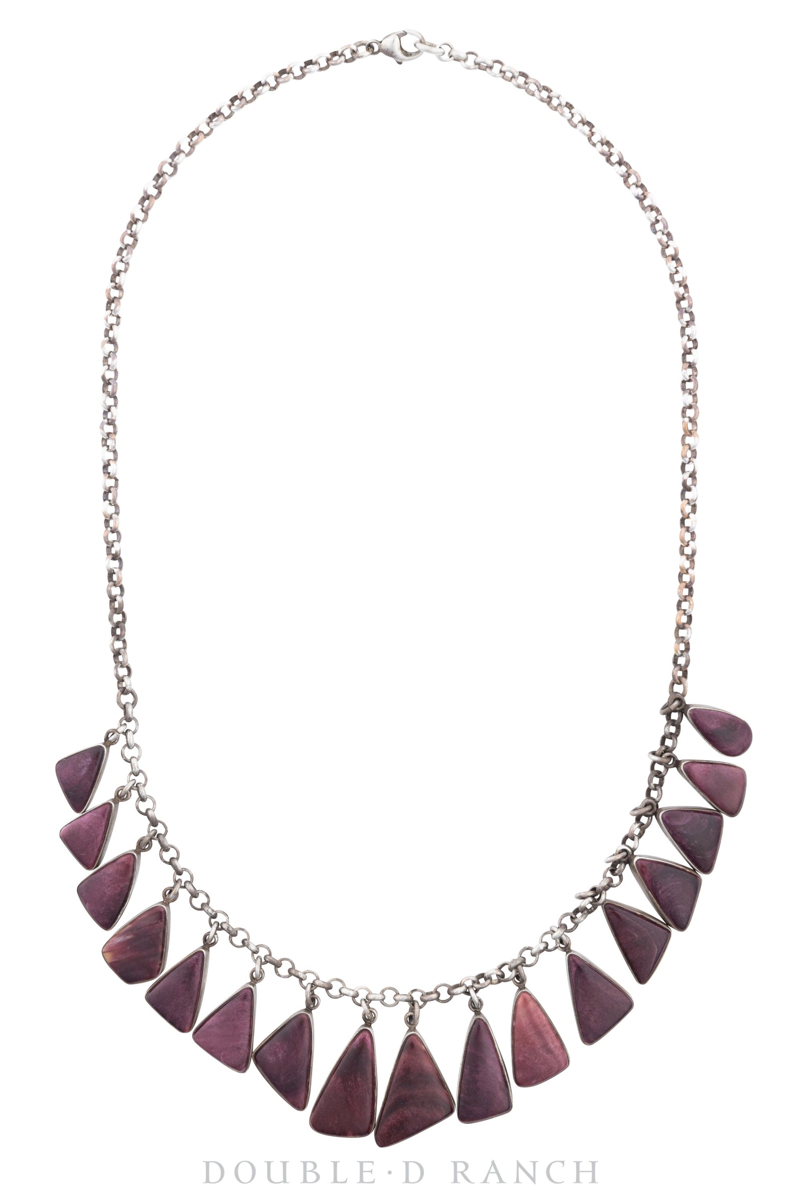 Necklace, Princess, Purple Spiny Oyster, Contemporary, 3057