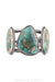 Cuff. Specimen, Turquoise, Pilot Mountain, Old Pawn, 3518