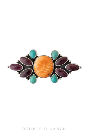 Pin, Bar, Turquoise & Spiny Oyster, Contemporary, 881
