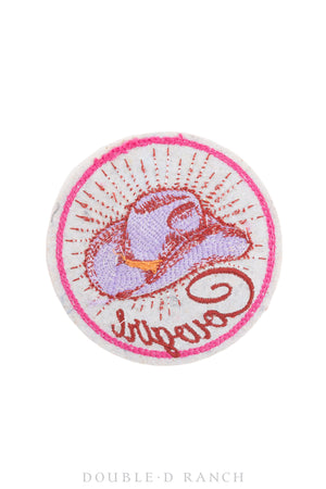 Miscellaneous, Patch, Cowgirl Hat, 1060