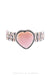 Bracelet, Stone Bead, Pink Conch, Stretch, Hallmark, Contemporary, 3609