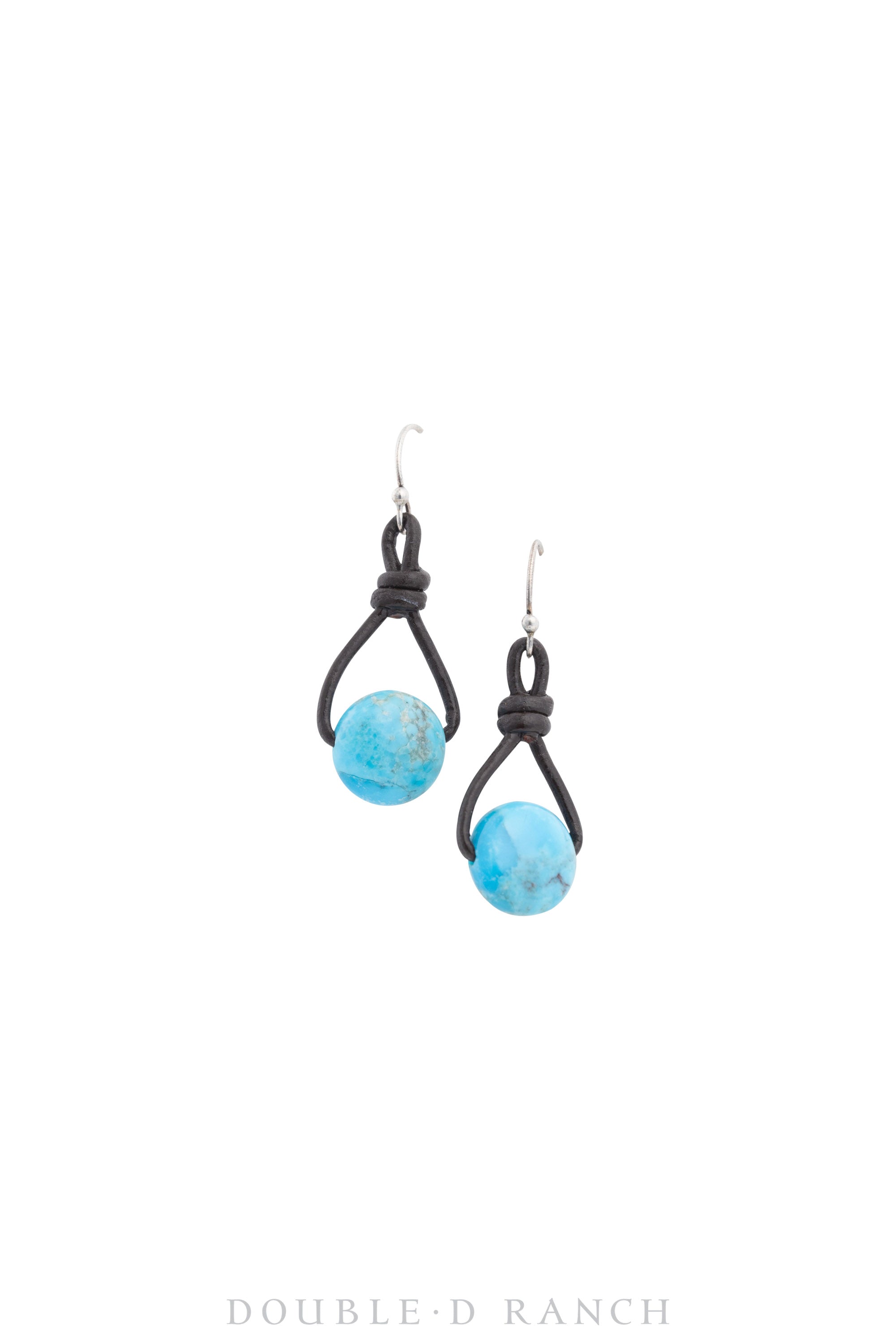Earrings, Slab, Turquoise, Contemporary, 1480