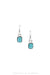 Earrings, Hoops, Turquoise, Contemporary, 1522