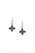 Earrings, Dennis Hogan, Drop, Onyx, Artisan Hallmark, Contemporary, 1453