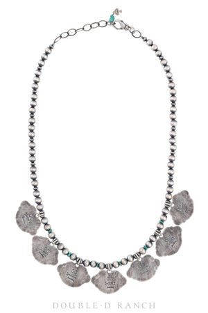 Necklace, Princess, Turquoise, Hallmark, Vintage, 3096