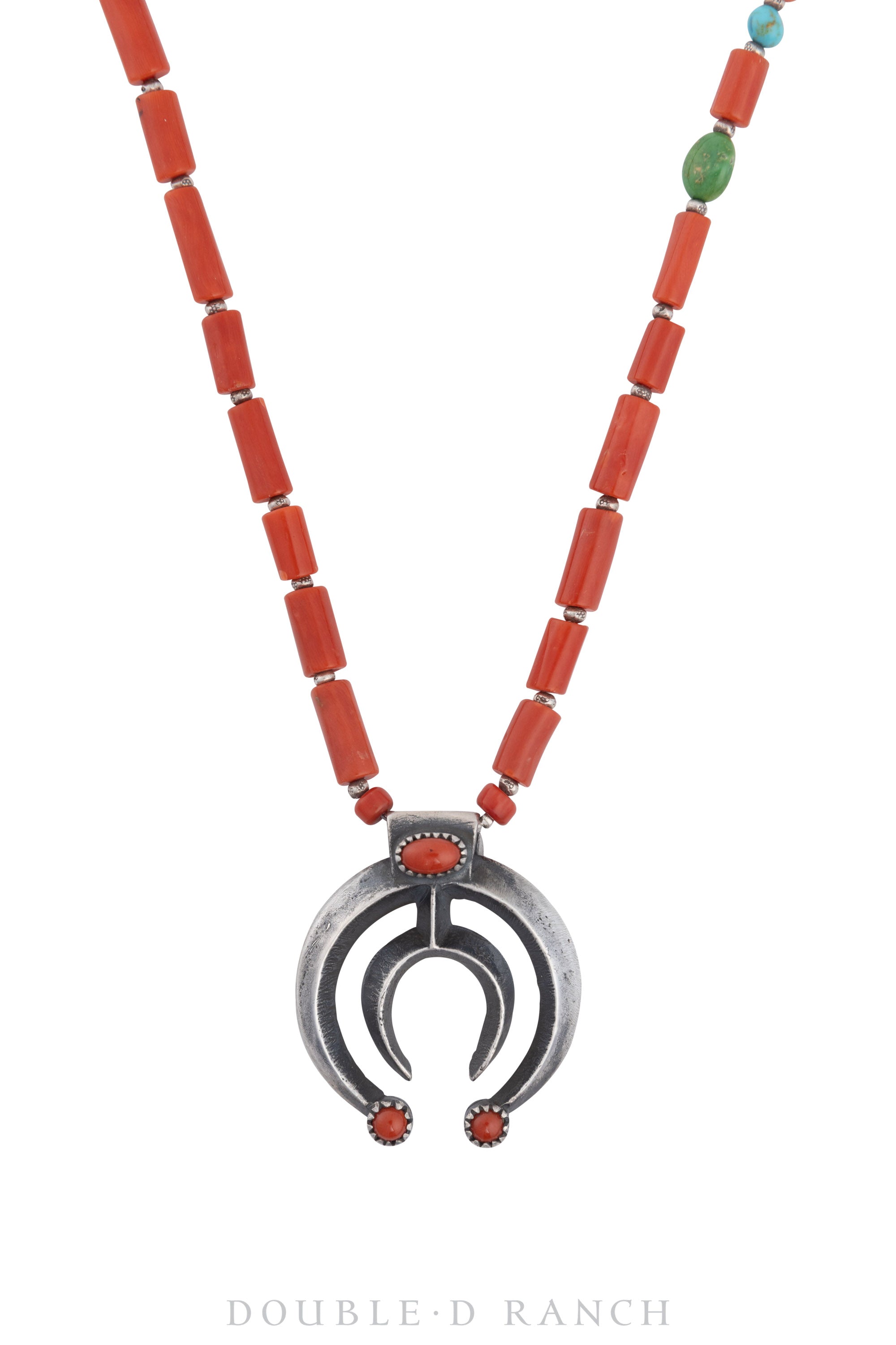 Necklace, Pendant, Coral, Naja, Contemporary, 3094