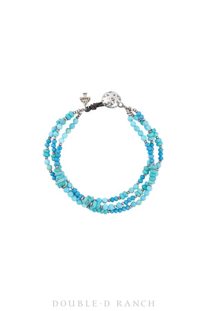 Bracelet, Stone Bead, Turquoise, Hallmark, Contemporary, 3575