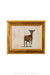 Art, Julie Asher, Bill E. The Kid, Goat, Oil on Vintage 1911 Ledgers, Julie Asher, Contemporary, 1298
